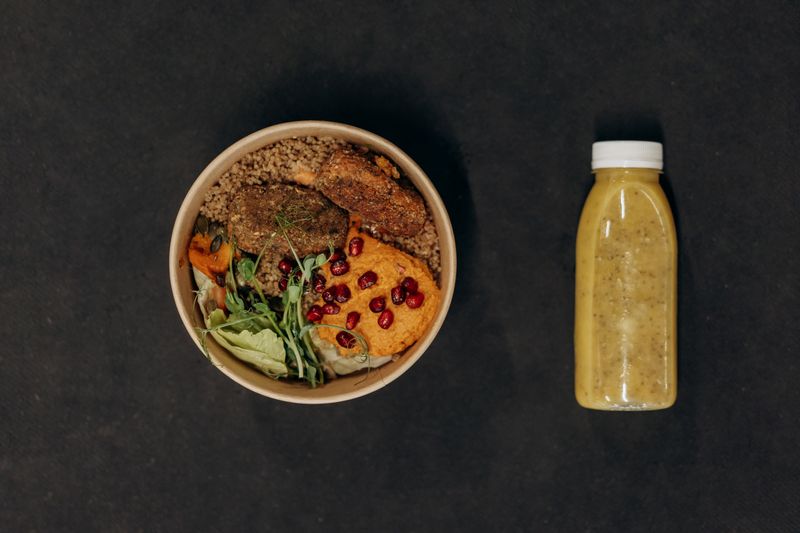 Cafe Rio quinoa power bowl with avocado